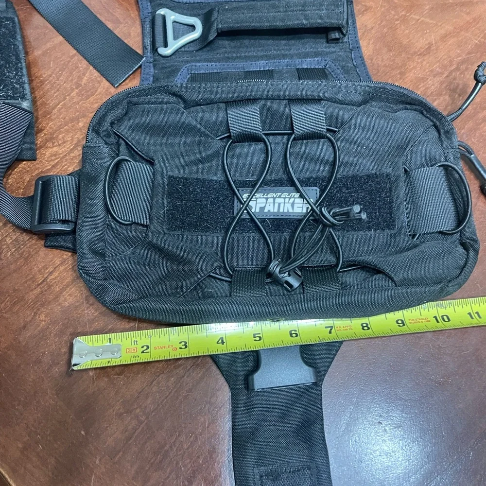Tactical Dog Harness elite spanker saddle bag